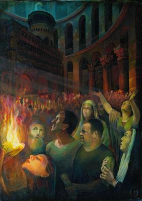 Holy Fire (portrait to order). Sergeev Sergey