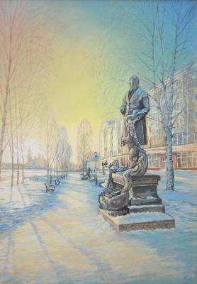 Ershov in the rays of sunrise (). Rudenko Yurii