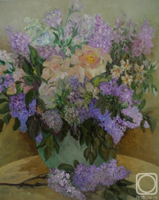 Osipova Valentina. Lilac bouquet