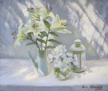 Painting White morning. Krasnova Nina