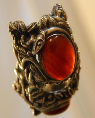 The ring "Adam and eve" (Seal Ring). Dementiev Sergey