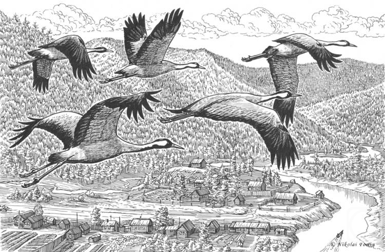 Fomin Nikolay. Crane expance