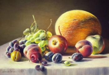 Still life with melon. Khrapkova Svetlana