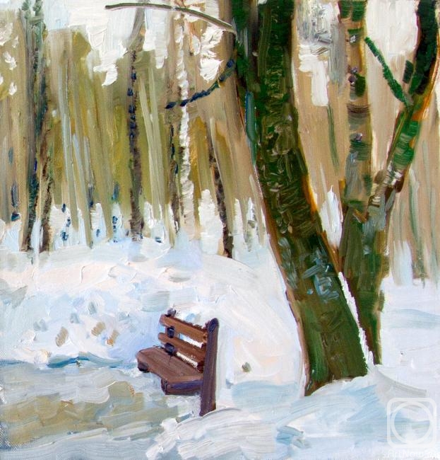Chernov Alexey. Winter in the park