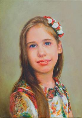 Kolesov Alexei Vilenovich. Portrait of a Girl