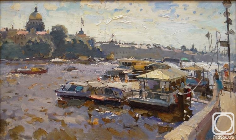 Lukash Anatoliy. On the Neva river