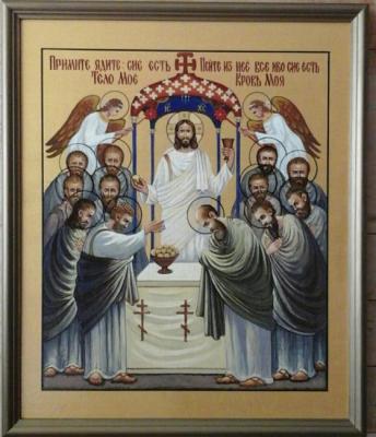 Icon "The Communion of the Apostles". Markoff Vladimir