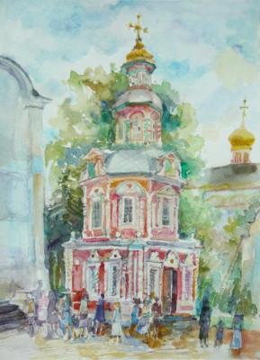 Lavra in July. Chapel. Samoshchenkova Galina