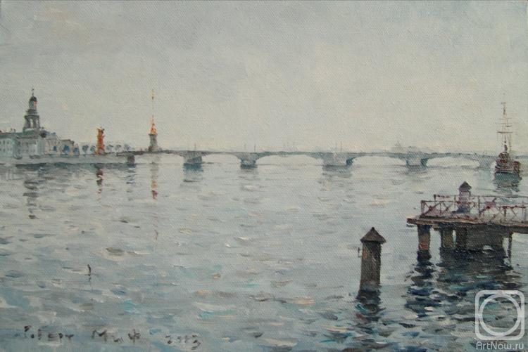 Mif Robert. Embankment of the Neva River