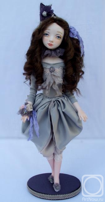 кукла "Виолетта"» кукла Резеповой Елены — купить на ArtNow.ru