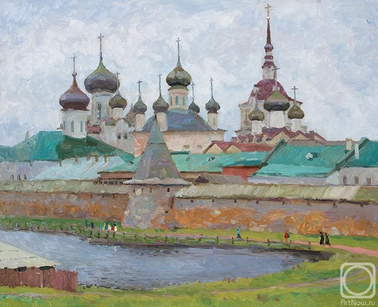 Pleshkov Aleksey. The cathedrals of the Solovetsky Monastery
