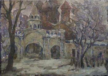 Winter in Petrovsky Dvorik. Karpunina Vitoria