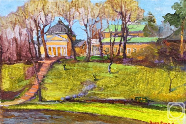 Rybina-Egorova Alena. View of the estate of M. Y. Lermontov
