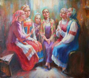 Girls sing. Shutkov Vasiliy
