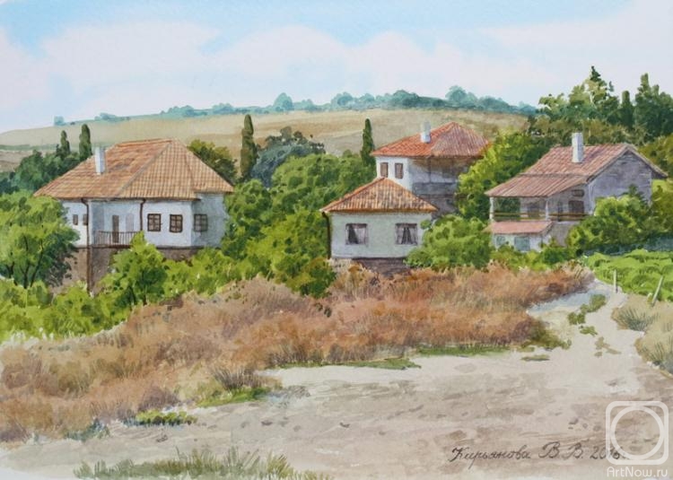 Kiryanova Victoria. Bulgaria. Houses in Byal
