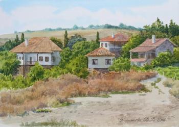 Bulgaria. Houses in Byal. Kiryanova Victoria
