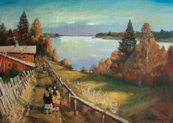 Warm autumn on the Lake. Kremer Mark
