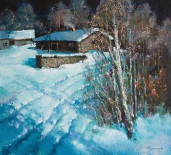 Moonlit Night, the trail