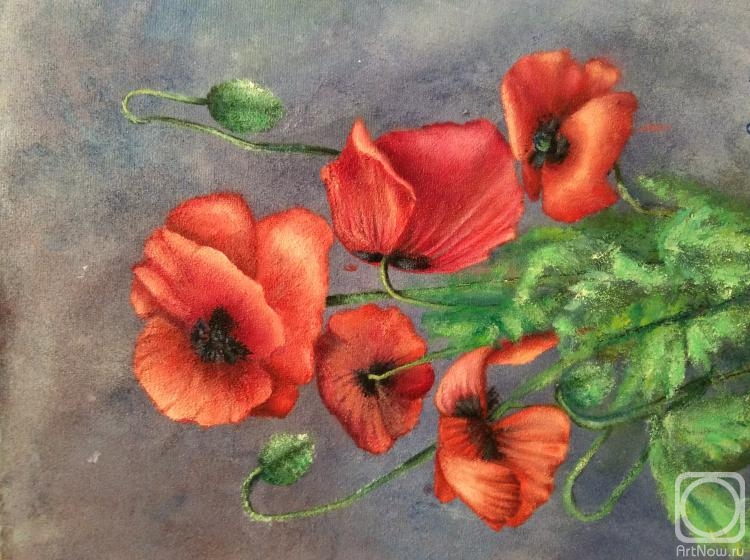 Bleka Oxana. Poppies