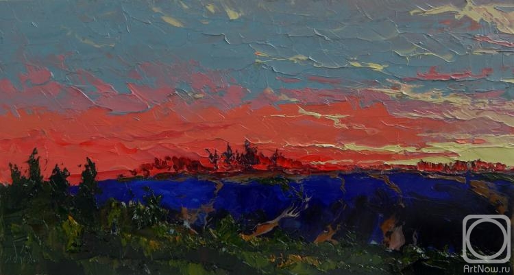 Golovchenko Alexey. Sunset colors