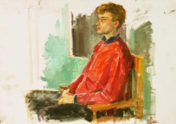 A Portrait Of Andrew. Rybina-Egorova Alena