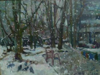 Snowball fell out. Sineva Svetlana