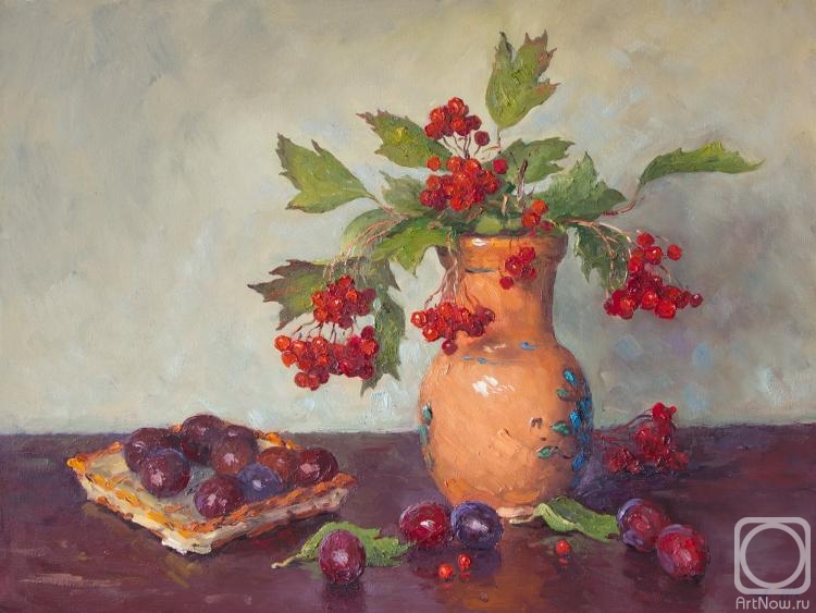 Alexandrovsky Alexander. Viburnum and plums