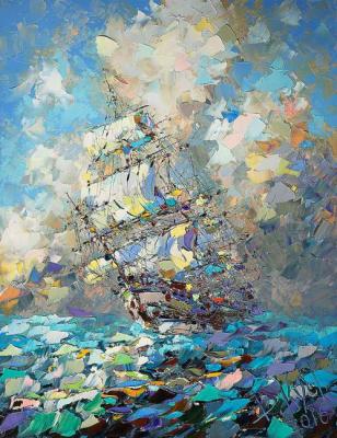 The sails. Kustanovich Dmitry