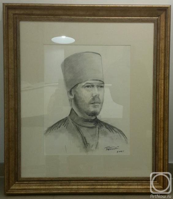Belanov Sergey. Portrait of Father Alexander