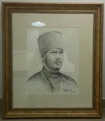 Portrait of Father Alexander. Belanov Sergey