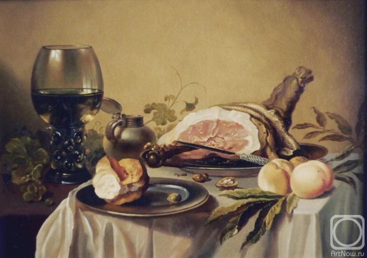 Kozyakov Boris. A free copy of Peter Klas "Breakfast with ham."
