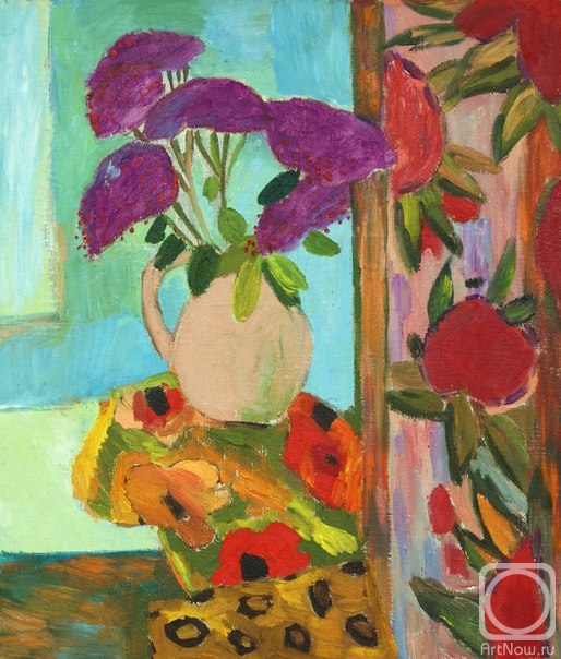 Nikiforova Alyona. Bouquet in a jug