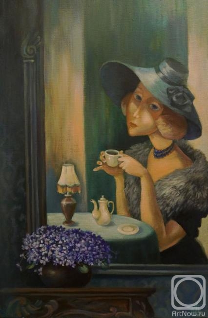 Panina Kira. Violets of Montmartre