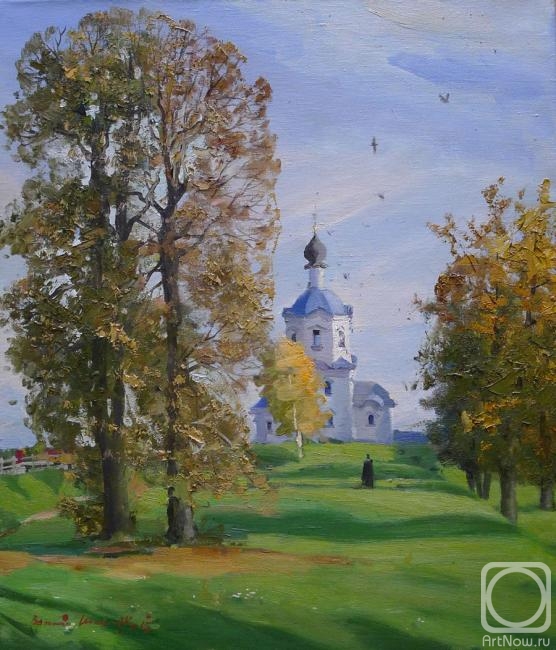 Shevchuk Vasiliy. Autumn on the island Stolobny