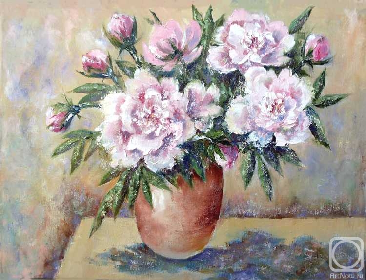 Krutov Andrey. Peonies (recurrence of the plot)