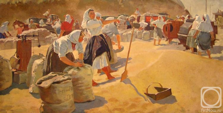 Durinyan Ashot. Bread harvesting