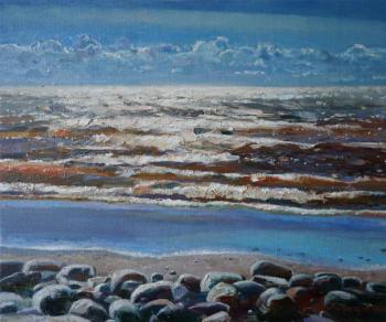 Sun and wind on the Gulf of Finland