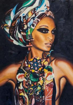 In search of beauty. My opinion. African motives. N2