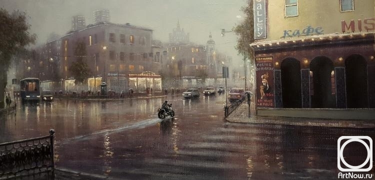 Repnikov Andrei. In a wet city
