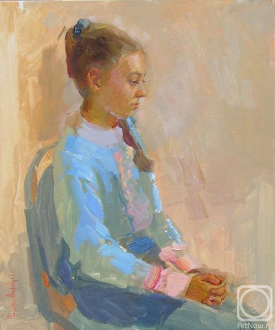 Roshina-Iegorova Oksana. Etude 96, Valya Vilkova's Portrait,