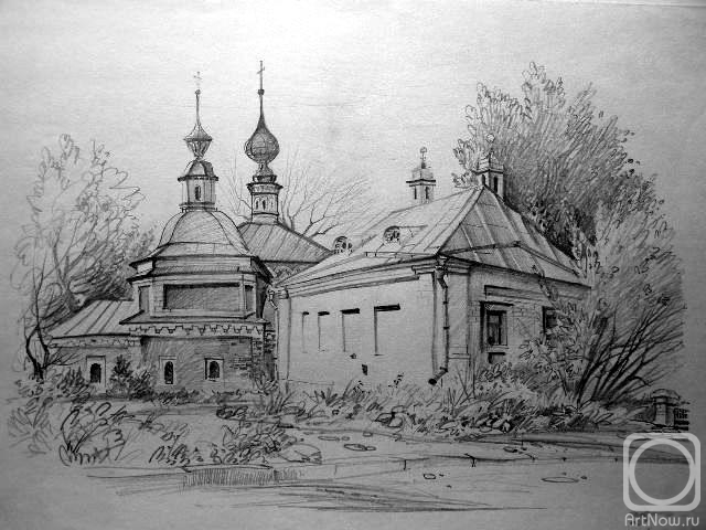 Gerasimov Vladimir. Suzdal, sketches