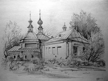 Suzdal, sketches. Gerasimov Vladimir