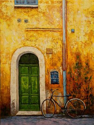Roman yard (Orange Bike). Slezin Dmitry