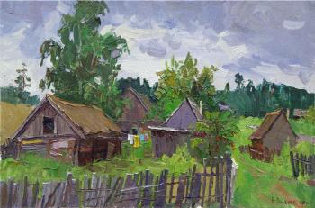 Old sheds. Vilkova Elena