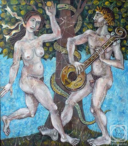 Pomelova Innesa. Eve and Adam