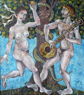 Eve and Adam. Pomelova Innesa