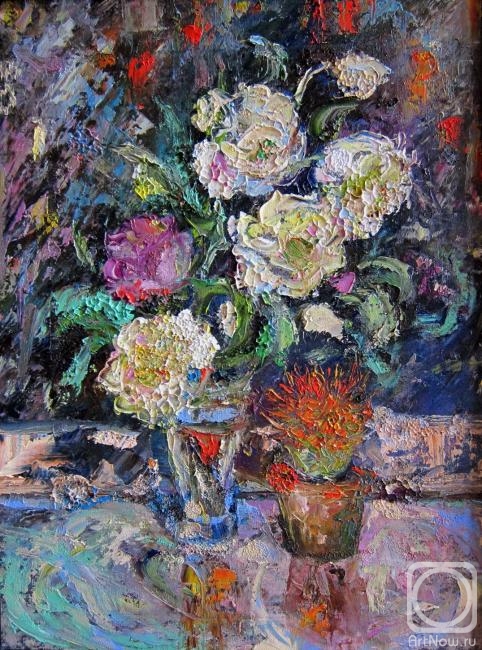 Kuznetsova Anna. Roses and cactus