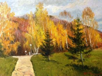 The road to the spring. Chelyaev Vadim