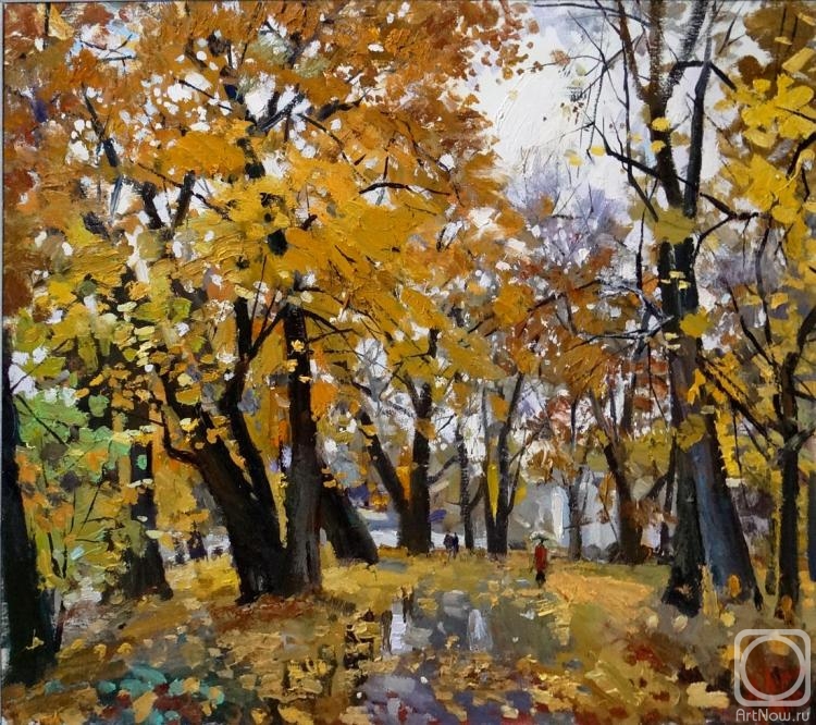 Lukash Anatoliy. Autumn. Elagin island