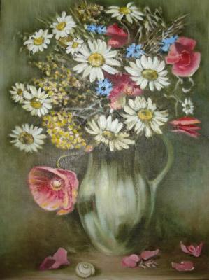 Bouquet with daisies. Dukov Valeri